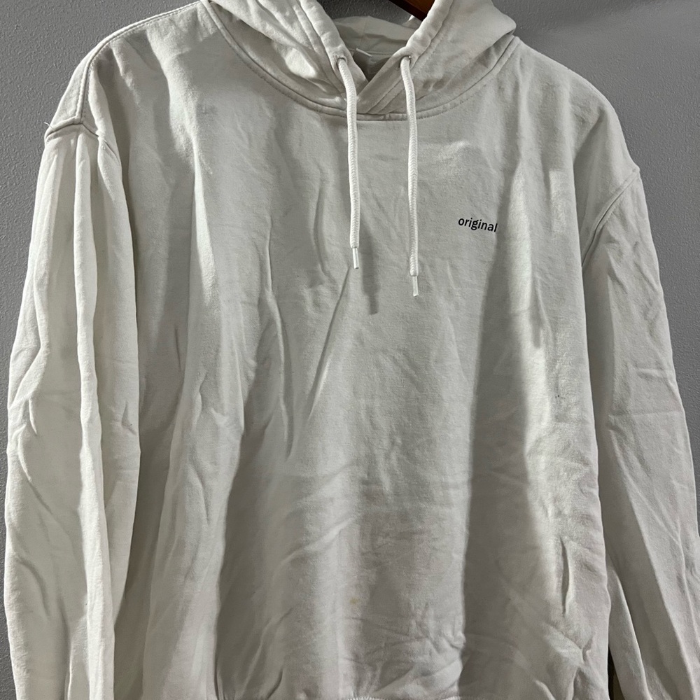 White Hoodie for Men